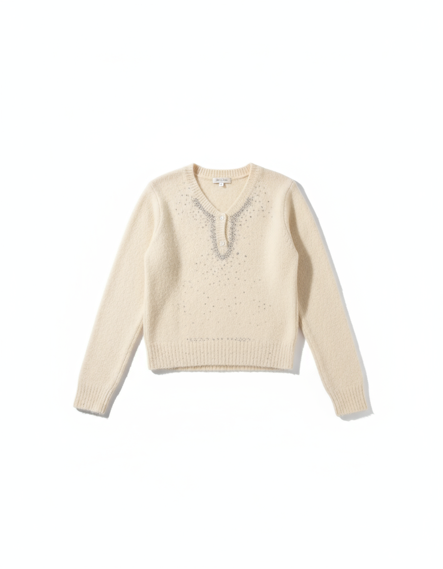 Crystal Beige Knit